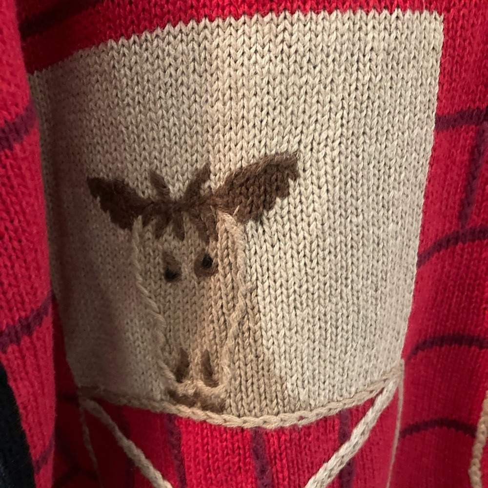 Sweater large rooster/ farm embroidered - Picture 14 of 16